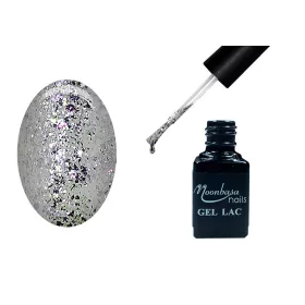 One step géllakk 5ml #269 Ezüstös csillámszikra