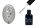 Gel lac One Step 5ml #275 Efect piatră argintie  