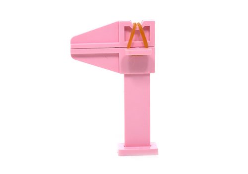 C-ív megtartó csipesz   pink