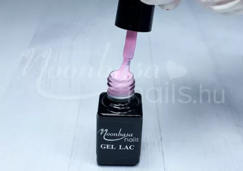 One step géllakk 5ml #096 Enyhén csillámos világosrózsaszín