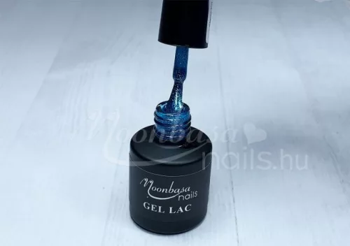 Géllakk 6ml #030 Csillámos türkiz