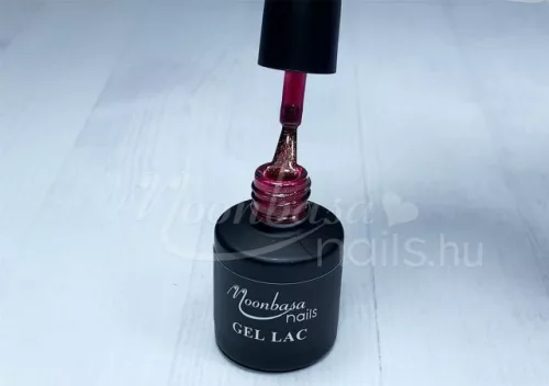 Géllakk 6ml #052 Enyhén csillámos lázpiros