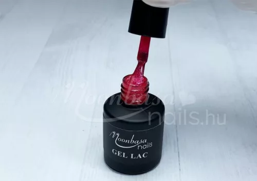 Géllakk 6ml #184 Csillámos neon magenta