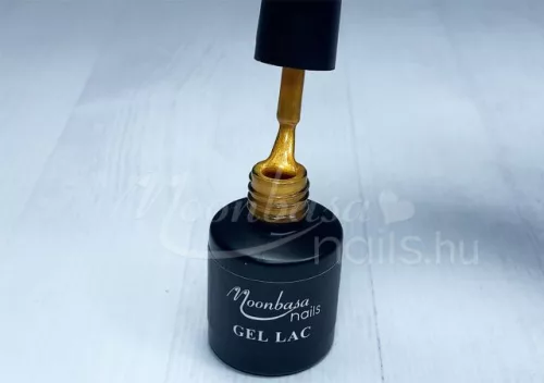 Géllakk 6ml #296 Enyhén csillámos sötétarany