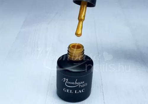 Géllakk 6ml #296 Enyhén csillámos sötétarany