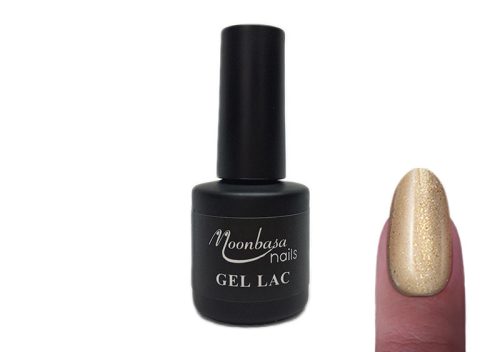 Gel lac 6ml #016 Șampanie închisă cu sclipici