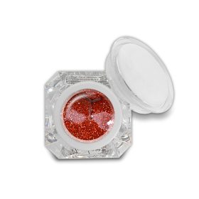 Fixálásmentes színes zselé 5g F47 Csillámos piros