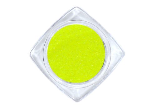 Cukorhatású neon csillámpor 5ml #510 Sárga