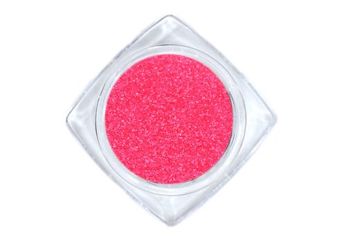 Cukorhatású neon csillámpor 5ml #512 Korallpiros