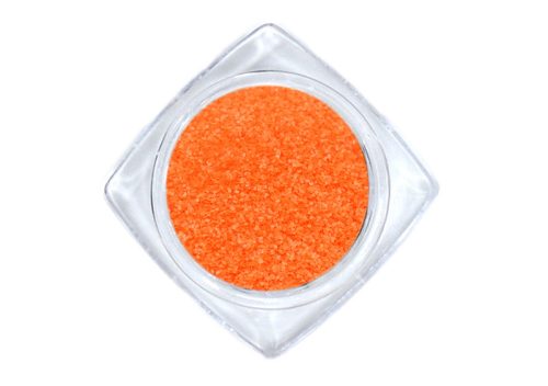 Cukorhatású neon csillámpor 5ml #516 Sötét narancs