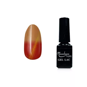   Tiger eye thermo géllakk 5ml #873 Bíborvörös - mogyoróvaj
