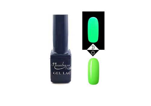 Foszforeszkáló géllakk 5ml #624 Almapiros