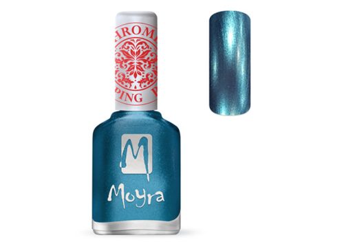 Nyomdalakk - Moyra 12ml SP 26 Chrome Blue