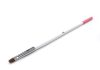 Zselé ecset lapos  Z021-6 Fehér pink véggel