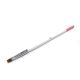 Zselé ecset lapos  Z021-6 Fehér pink véggel