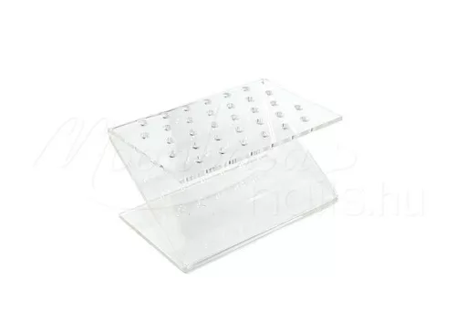 Nail art állvány 18db tippel  #001-18 Átlátszó