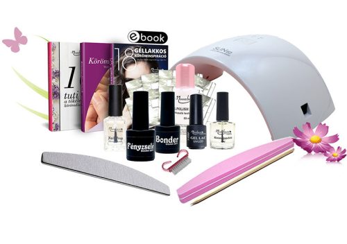 Géllakk induló készlet 36W-os UV LED lámpával   