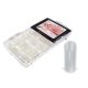 Nail tip box 100 db #017-C Porcelán sablon - Sima