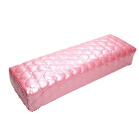 Műbőr könyöktámasz   Rózsaszín szívecskés