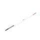 Zselé ecset lapos  Z021-2 Fehér pink véggel