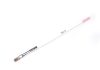 Zselé ecset lapos  Z021-8 Fehér pink véggel
