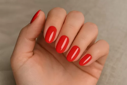 Foszforeszkáló géllakk 5ml #643 Piros
