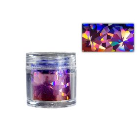 Transzferfólia  #38 Lila csillámvarázs