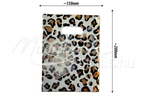 Ajándék szatyor 100db/csomag #501-20 Gepárd mintás