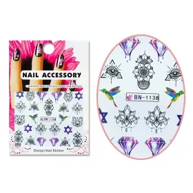 Akril hatású matrica  BN-1138 Boszorkányság