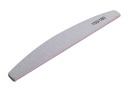Reszelő íves 150/180 #1051 Szürke pink középpel
