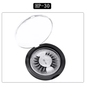3D természetes szempilla 1 pár HP-30 Natural black