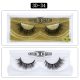 3D természetes szempilla 1 pár 3D-34 Natural black