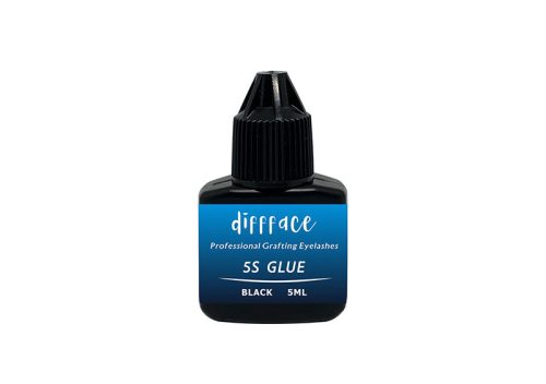 Diffface-5S GLUE(Professional Grafting Eyelashes Glue) 5ml  Fekete