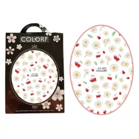 Öntapadós köröm matrica  CA-469 Érik a meggy