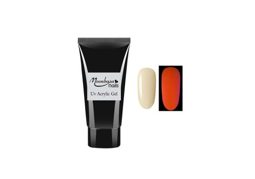 Fusion Acrylgel tubusos 30ml #022 Törtfehér-piros