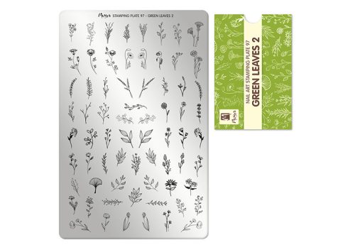 Nyomdalemez - Moyra  #97 Green leaves 2