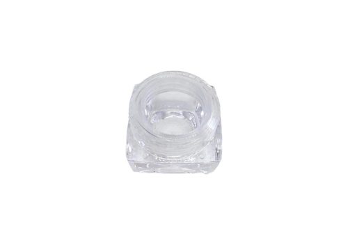 Műanyag Szögletes tégely 1x5ml #014 Átlátszó