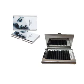 Szálas műszempilla-V alakú 10mm #1022 Fekete