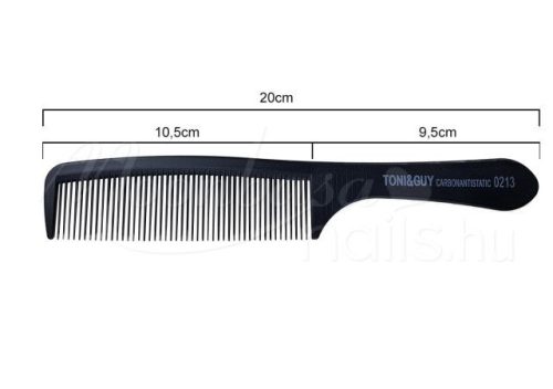 Hajvágó fésű antisztatikus  #213-B Fekete