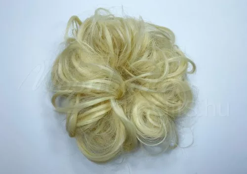 Gumis konty/copf  #A302Q5-613 Szalmaszőke