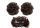 Gumis konty/copf  #A302Q5-33 Gesztenyebarna