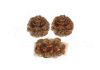 Gumis konty/copf  #A302Q5-30 Mogyoróbarna