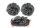 Gumis konty/copf  #A302Q5-1TDimgray Mákosszürke