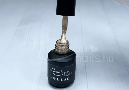 Géllakk 6ml #028 Csillámos világos arany