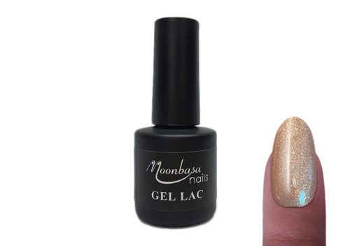 Gel lac 6ml #032 Portocaliu cu sclipici