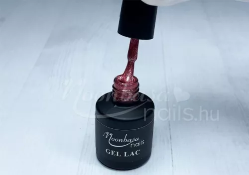 Géllakk 6ml #033 Csillámos világos piros