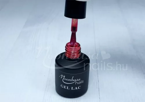 Géllakk 6ml #076 Enyhe csillámos piros