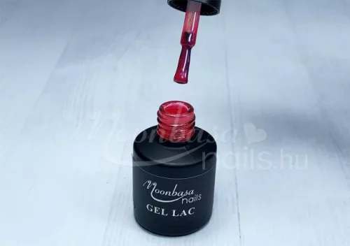 Géllakk 6ml #076 Enyhe csillámos piros