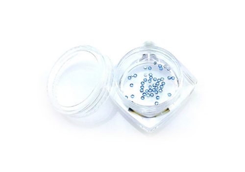 Kristály strasszkő 50 db #SS3 Li.Sapphire