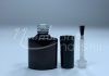 Körömlakkos üveg lapos 7ml #010-B Fényes Fekete